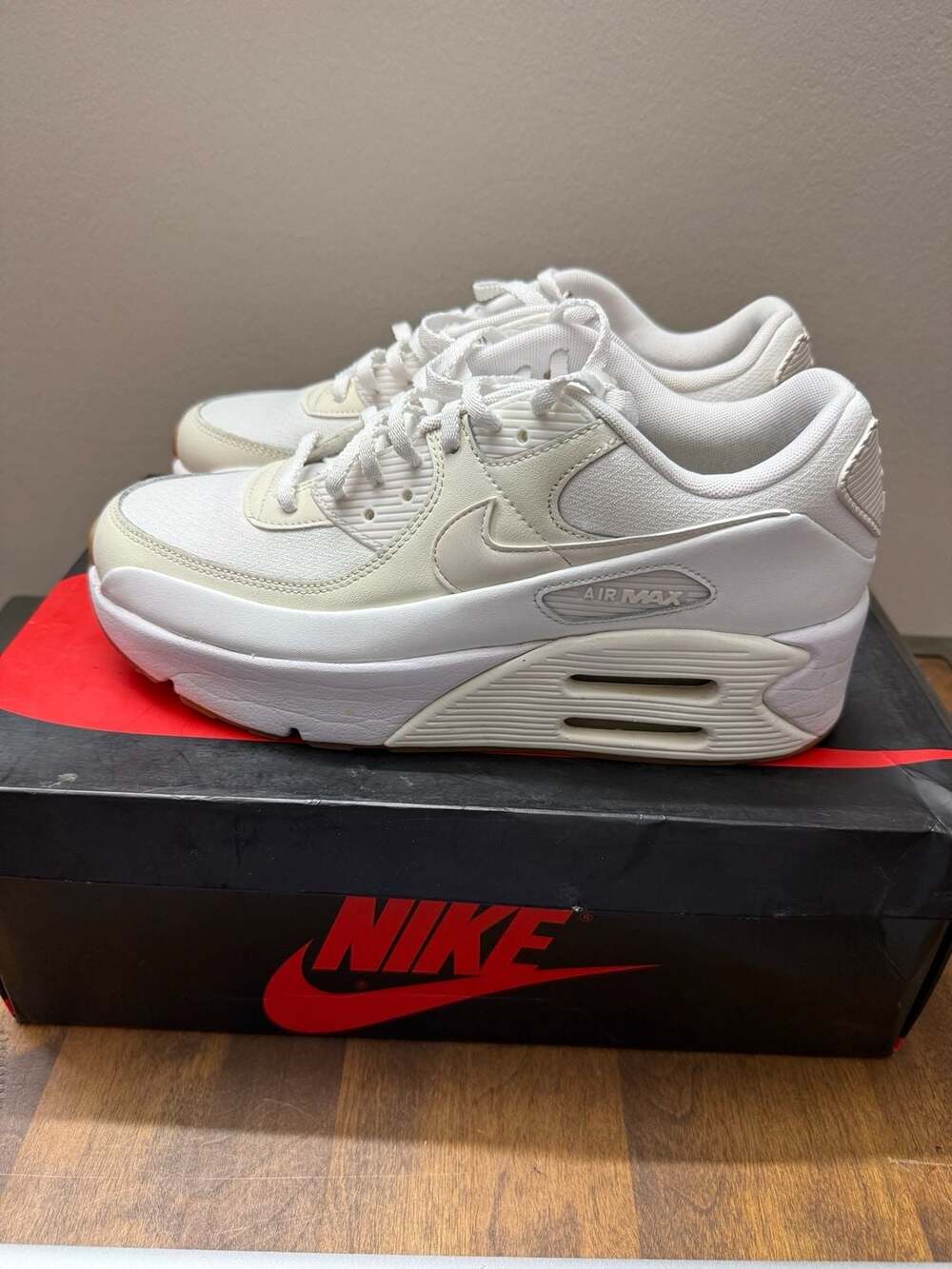 Nike Air Max 90 LV8 White Soft Pearl Platinum Tint Sail